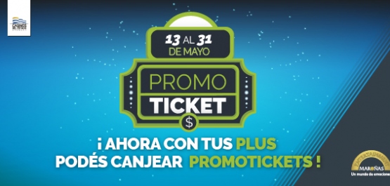 ¡Canjeá tus Plus por promotickets!