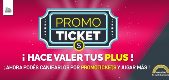 Canje de Plus por Promotickets!