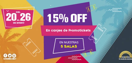 Descuentos en Promotickets!