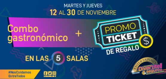 Promo Gastro + Promoticket de regalo!