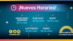 Nuevos horarios