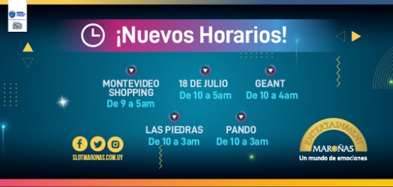 Nuevos horarios